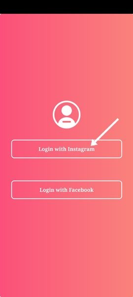 تسجيل الدخول باستخدام خيار Instagram