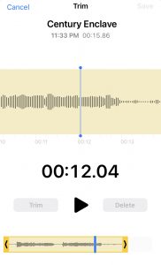 تسجيل الصوت في iPhone و iPad