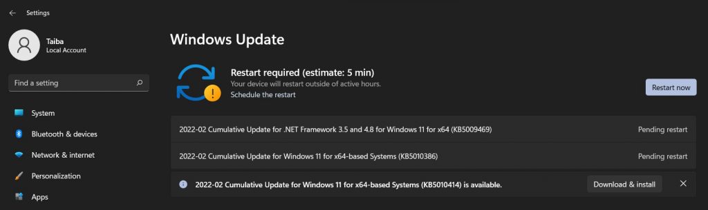Miracast لا يعمل في Windows 11