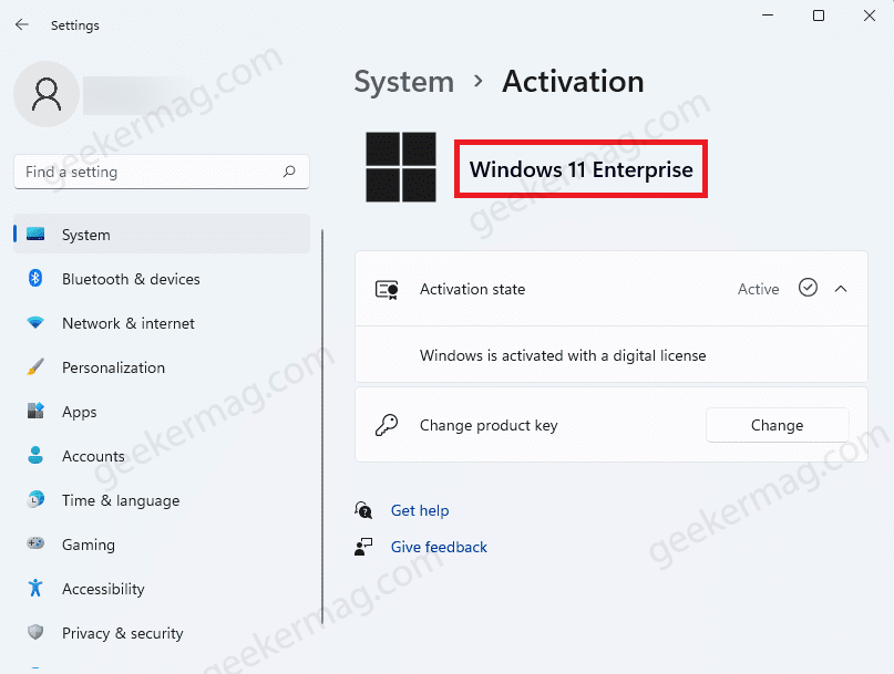 إصلاح - أصبح Windows 11 Home To Pro Update مؤسسة ولن يتم تنشيطه