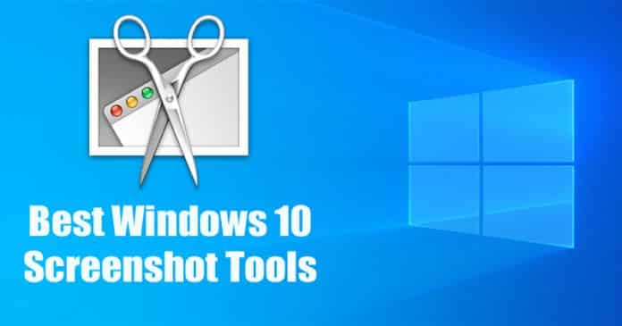 أفضل 10 تطبيقات وأدوات لقطة شاشة لنظام التشغيل Windows 10/11 في عام 2022
