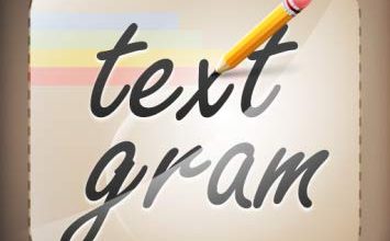تحميل تطبيق text gram للكتابة على الصور للأندرويد مجاناً