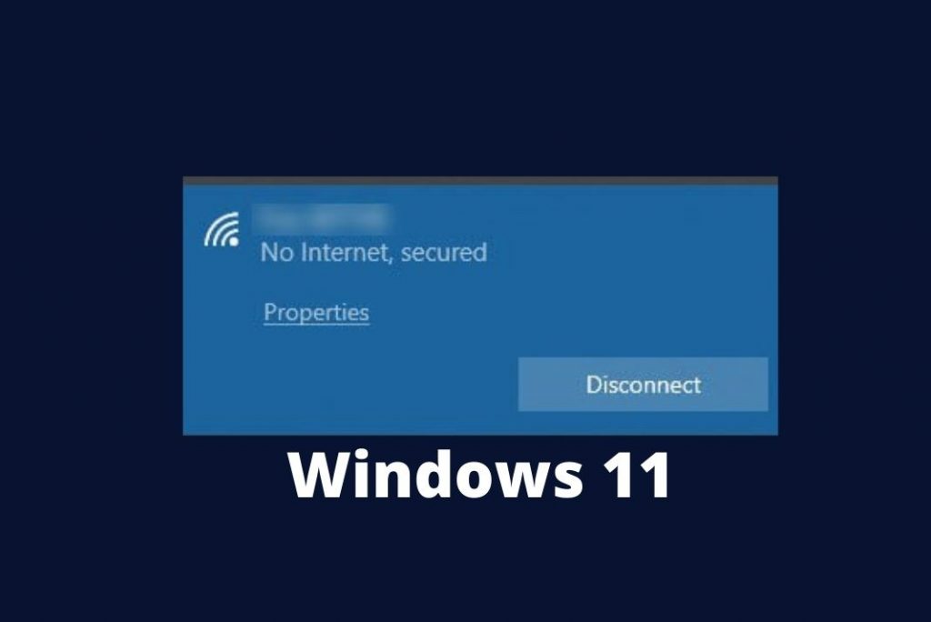 لا يوجد خطأ آمن على الإنترنت في نظام التشغيل Windows 11
